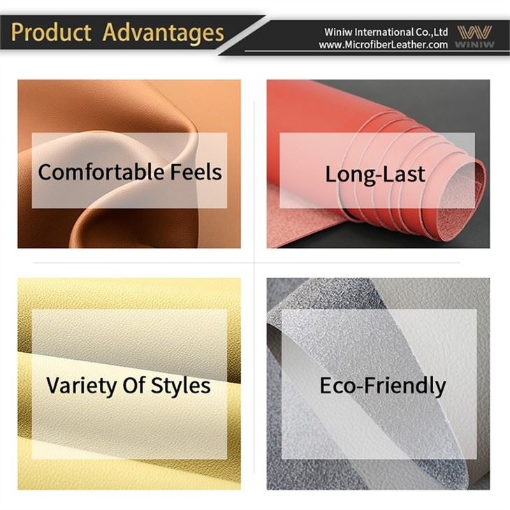 Eco Nappa Leather Upholstery Vinyl Material