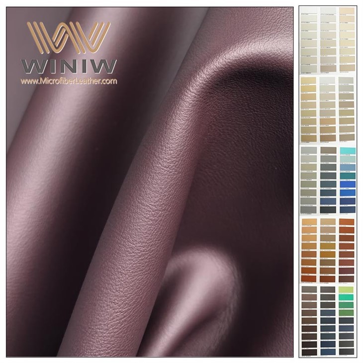 0.6mm Natural Feel Ultra Microfiber PU Leather For Tech Accessories