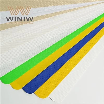 0.8 mm weiches PU-Fußballherstellungsmaterial aus Kunstleder
