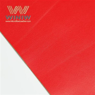 Rotes synthetisches Material PU Vegan Boxhandschuhe Ledergewebe